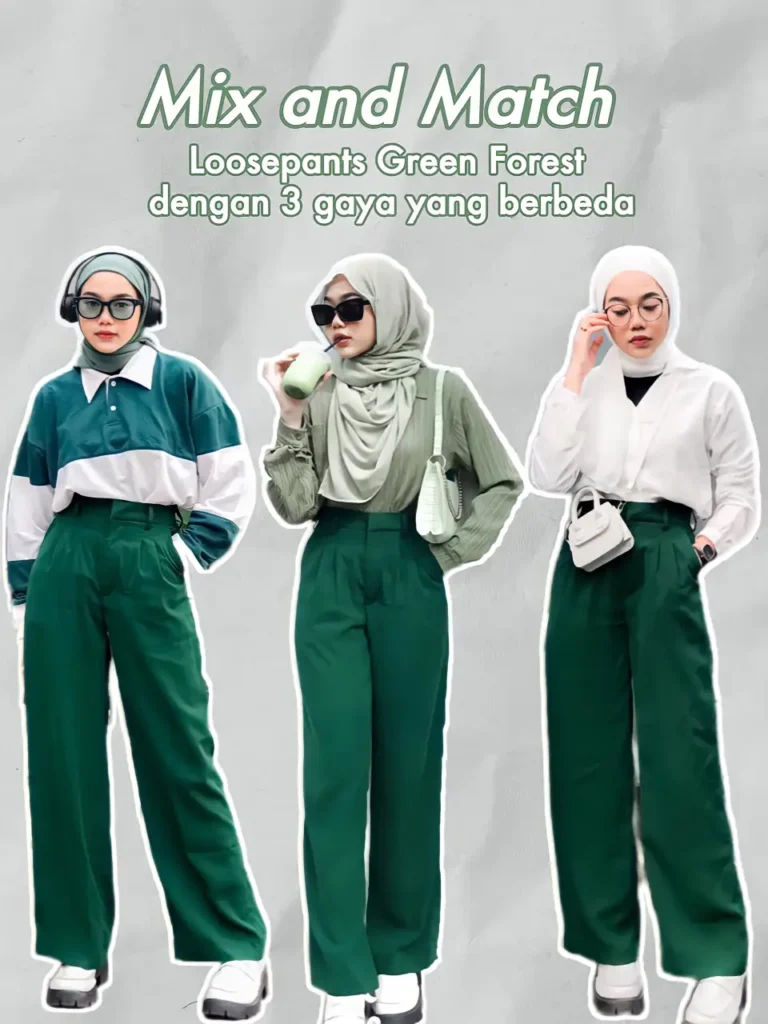 Celana Hijau Cocok dengan Baju Warna Apa? Panduan Lengkap Padu Padan