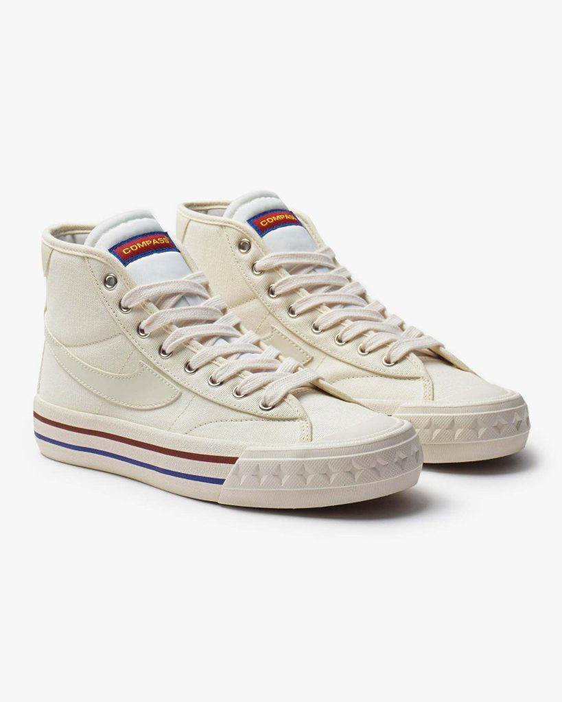 Sepatu Compass® Retrograde Hi Decon Cream: Gaya dan Kenyamanan Elegan