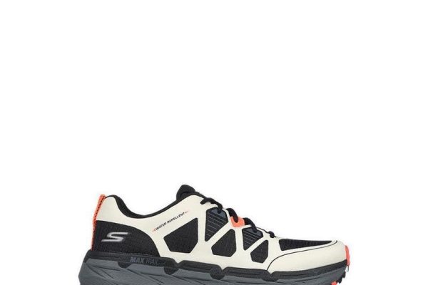Sepatu Skechers Max Cushioning Premier Trail Pria Hitam untuk Lari
